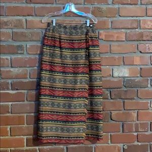 Pendleton Wool wrap Skirt